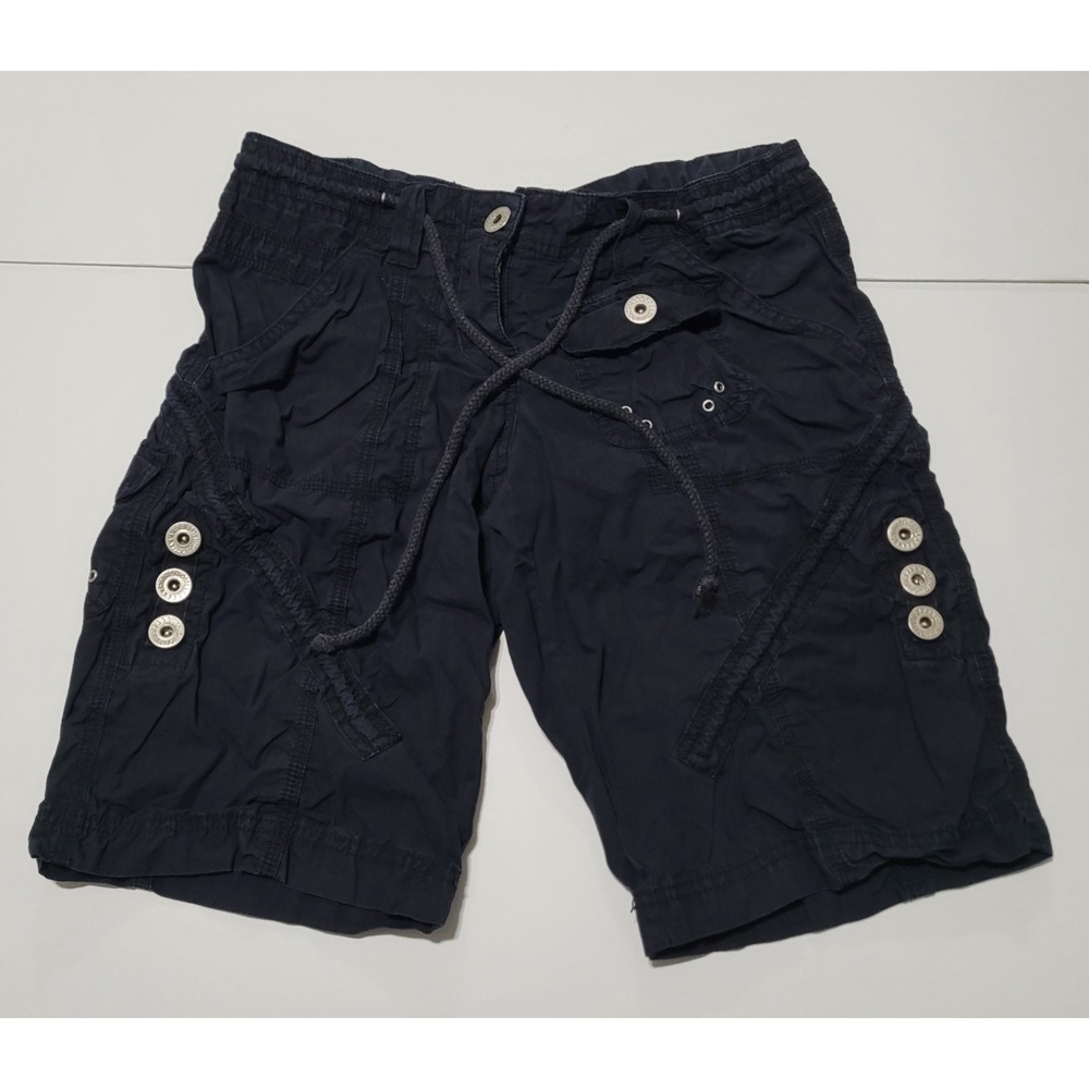 725 Originals Women's‎ 100% Cotton Black Cargo Shorts, Size 7